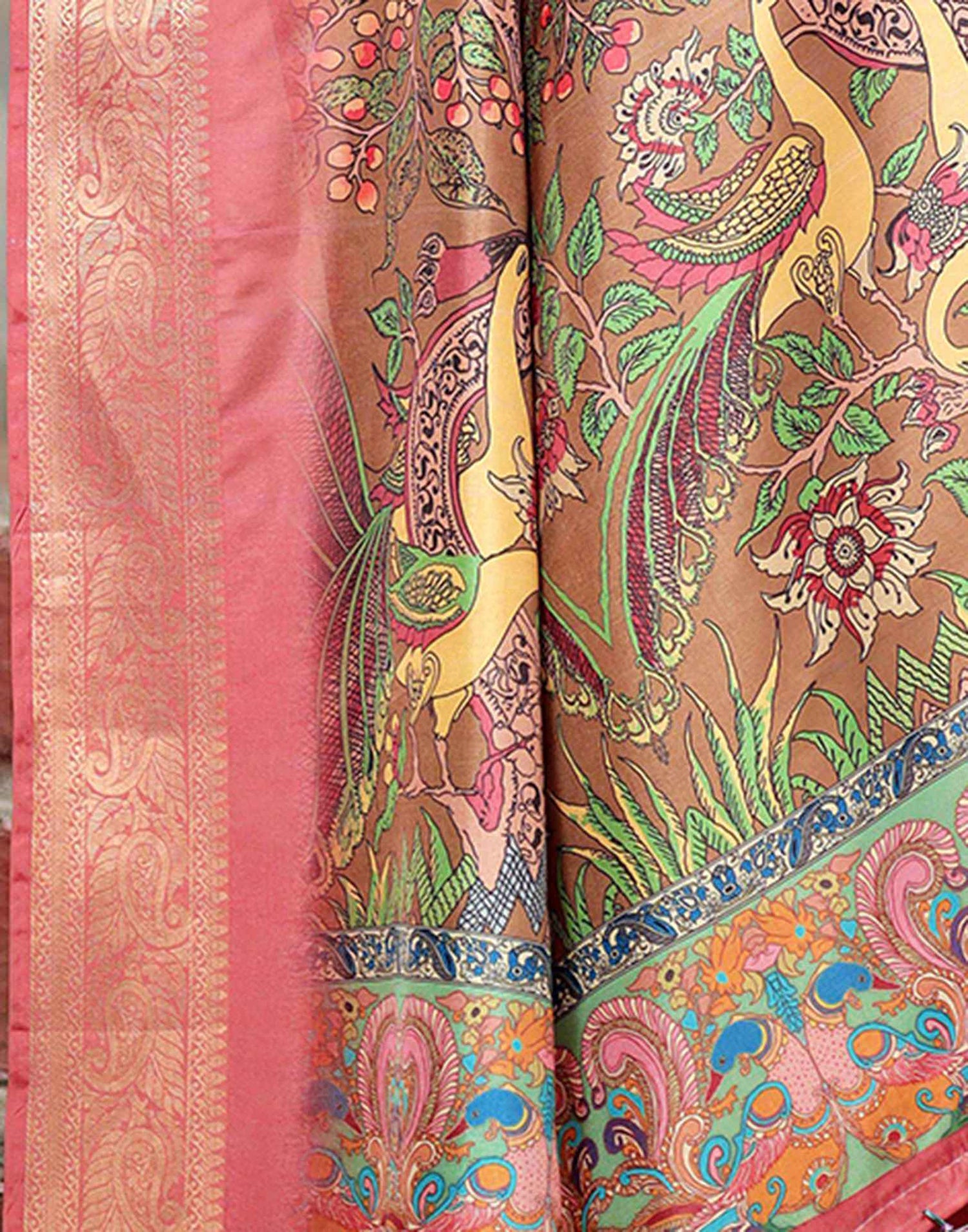 Luxury Silk Sarees with Zari and Embroidery