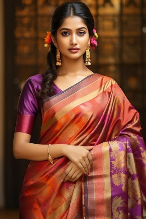 Traditional Silk Sarees for Cultural Events | INKLOOMZ